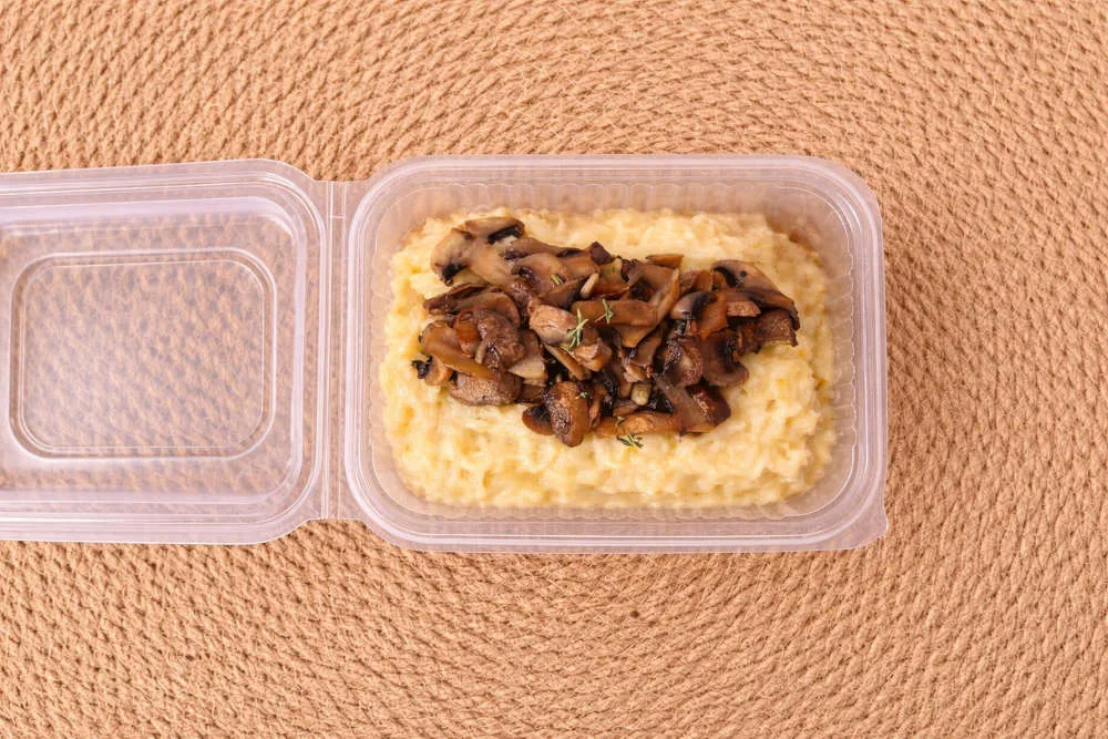 Risotto de champiñones