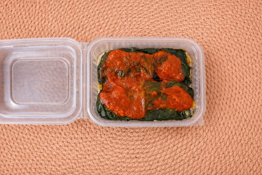 Arrollado de acelga con trigo bugol y calabaza